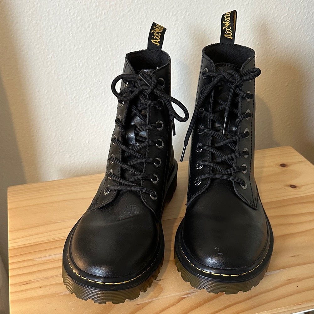 Dr. Martens Black Combat Boots